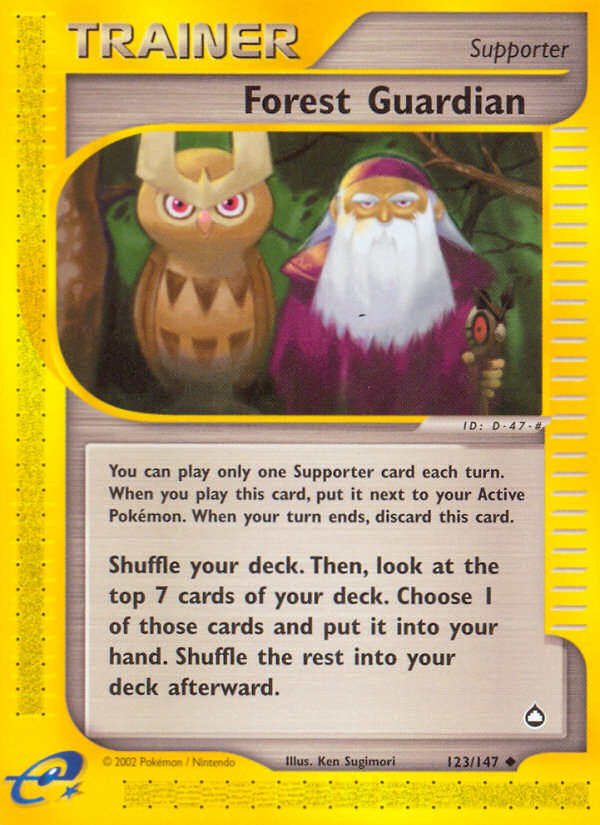 Forest Guardian (123/147) [Aquapolis] | Anubis Games and Hobby