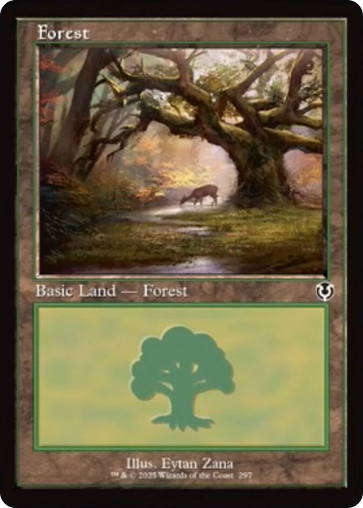 Forest (297) (Retro Frame) [Innistrad Remastered] | Anubis Games and Hobby