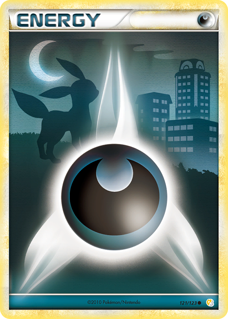 Darkness Energy (121/123) [HeartGold & SoulSilver: Base Set] | Anubis Games and Hobby