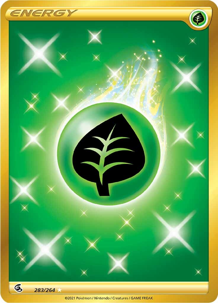 Grass Energy (283/264) [Sword & Shield: Fusion Strike] | Anubis Games and Hobby