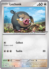 Lechonk (155/198) (Pokemon Center Exclusive) [Scarlet & Violet: Base Set] | Anubis Games and Hobby