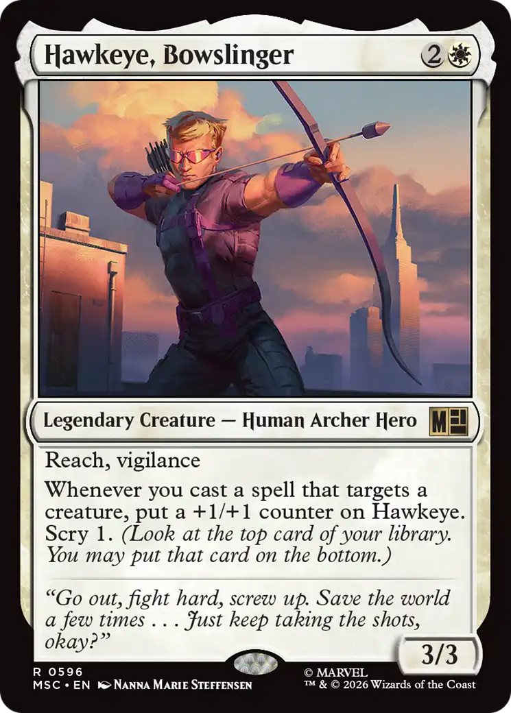 Hawkeye, Bowslinger [Marvel Super Heroes Commander] | Anubis Games and Hobby