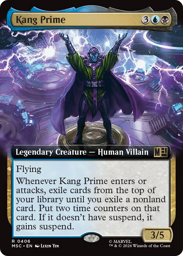 Kang Prime (Extended Art) [Marvel Super Heroes Commander] | Anubis Games and Hobby