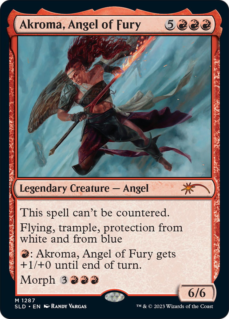 Akroma, Angel of Fury [Secret Lair Drop Series] | Anubis Games and Hobby
