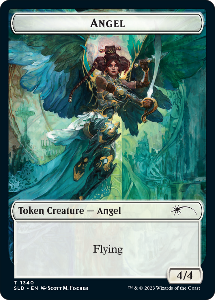 Angel // Spirit Double-Sided Token [Secret Lair Drop Series] | Anubis Games and Hobby