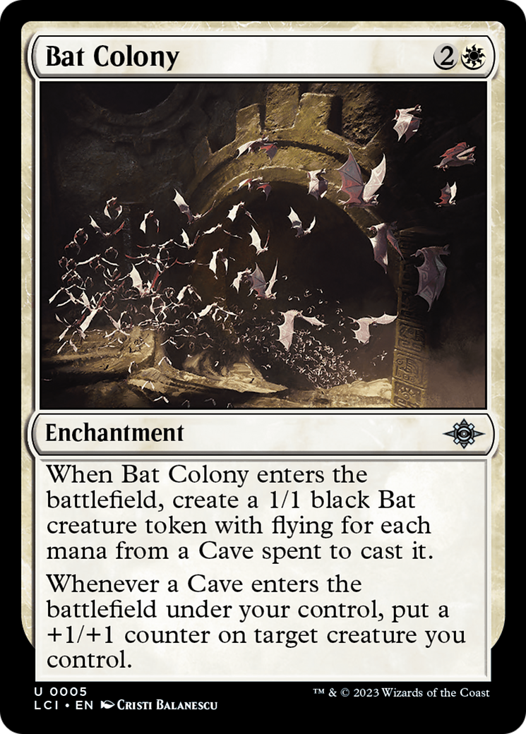 Bat Colony [The Lost Caverns of Ixalan] | Anubis Games and Hobby