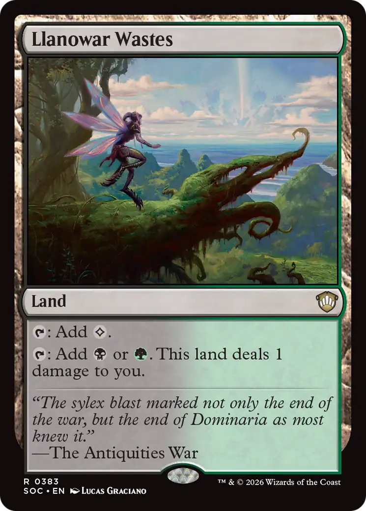 Llanowar Wastes [Secrets of Strixhaven Commander] | Anubis Games and Hobby