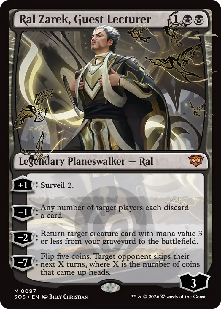 Ral Zarek, Guest Lecturer [Secrets of Strixhaven] | Anubis Games and Hobby