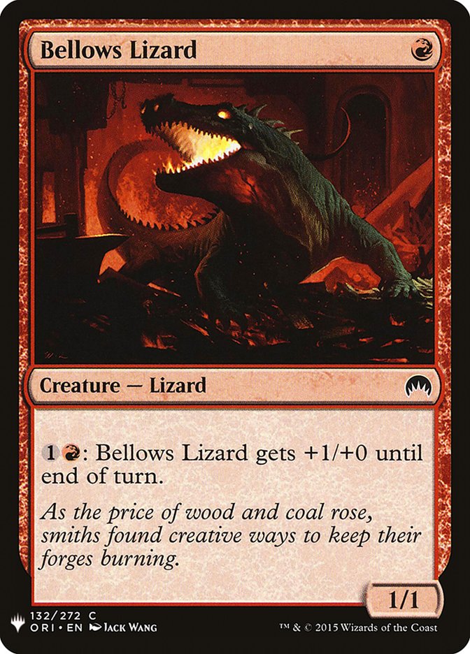 Bellows Lizard [Mystery Booster] | Anubis Games and Hobby