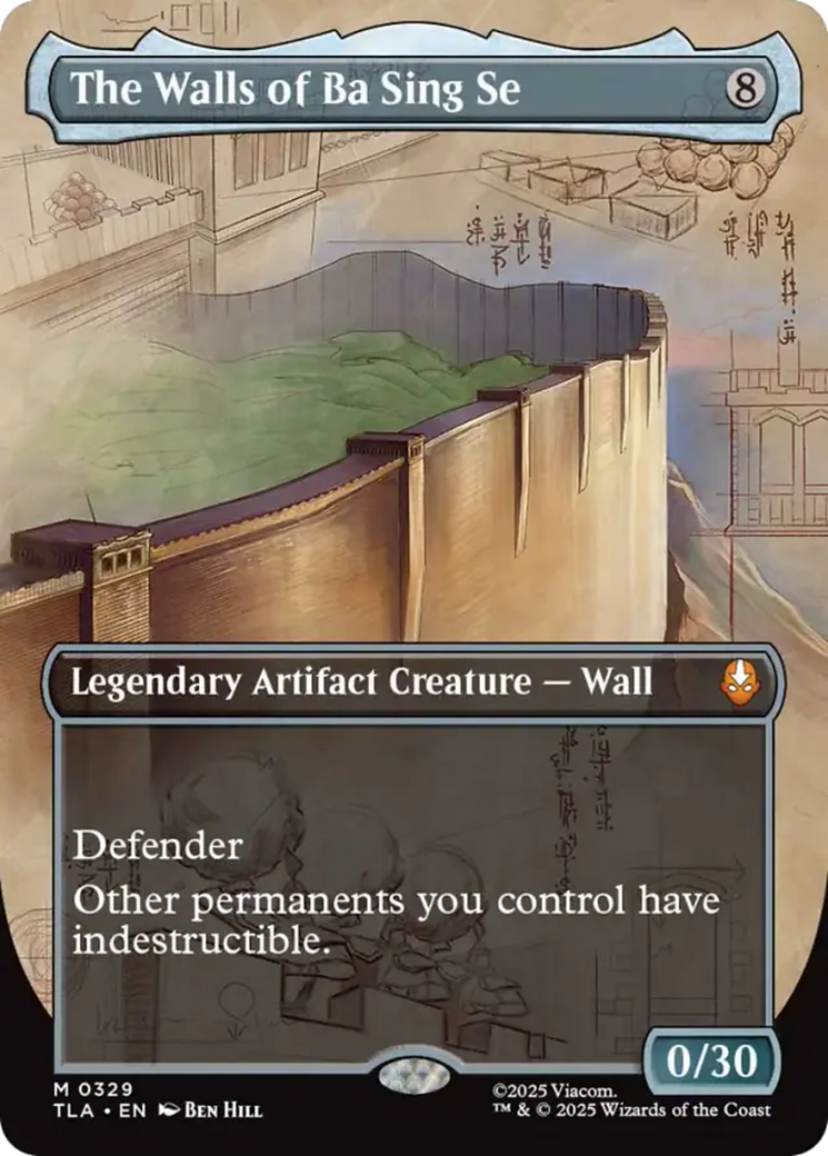 The Walls of Ba Sing Se (Borderless) [Avatar: The Last Airbender] | Anubis Games and Hobby