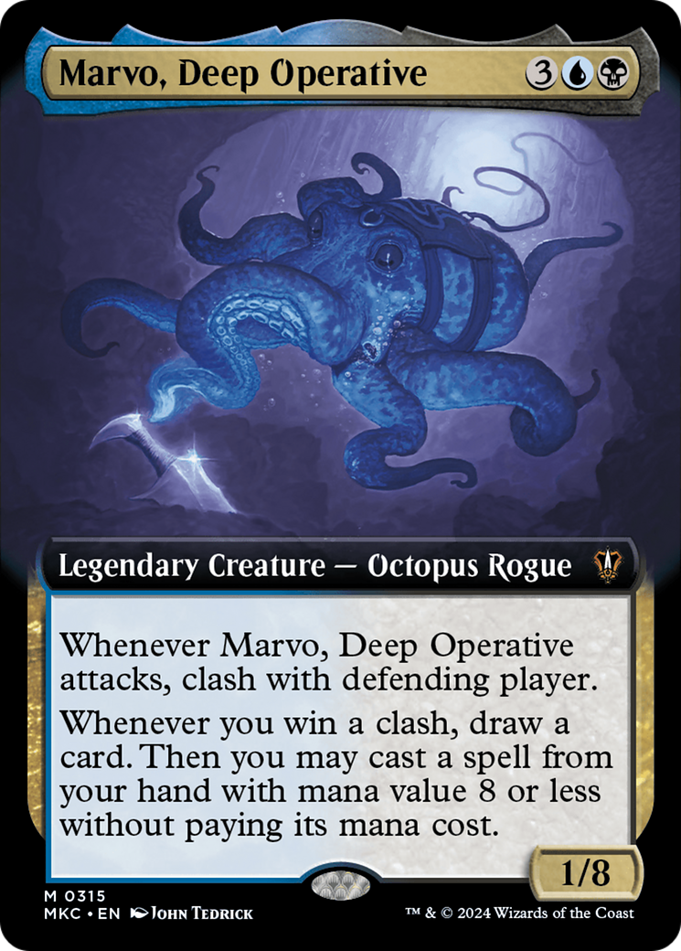 Marvo, Deep Operative (Extended Art) [Murders at Karlov Manor Commander] | Anubis Games and Hobby