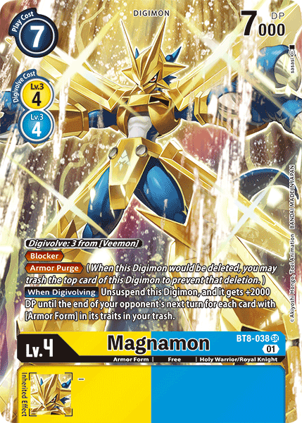 Magnamon [BT8-038] (Alternate Art) [New Awakening] | Anubis Games and Hobby