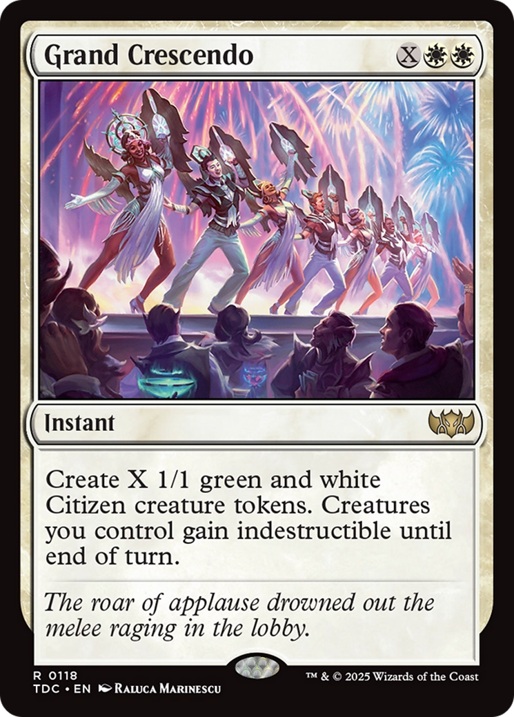 Grand Crescendo [Tarkir: Dragonstorm Commander] | Anubis Games and Hobby