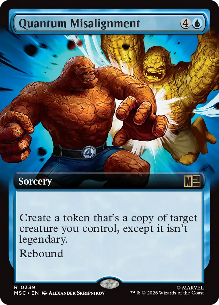 Quantum Misalignment (Extended Art) [Marvel Super Heroes Commander] | Anubis Games and Hobby