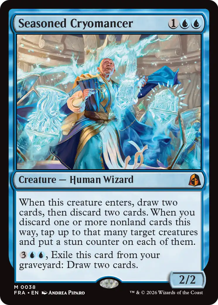Seasoned Cryomancer [Reality Fracture] | Anubis Games and Hobby