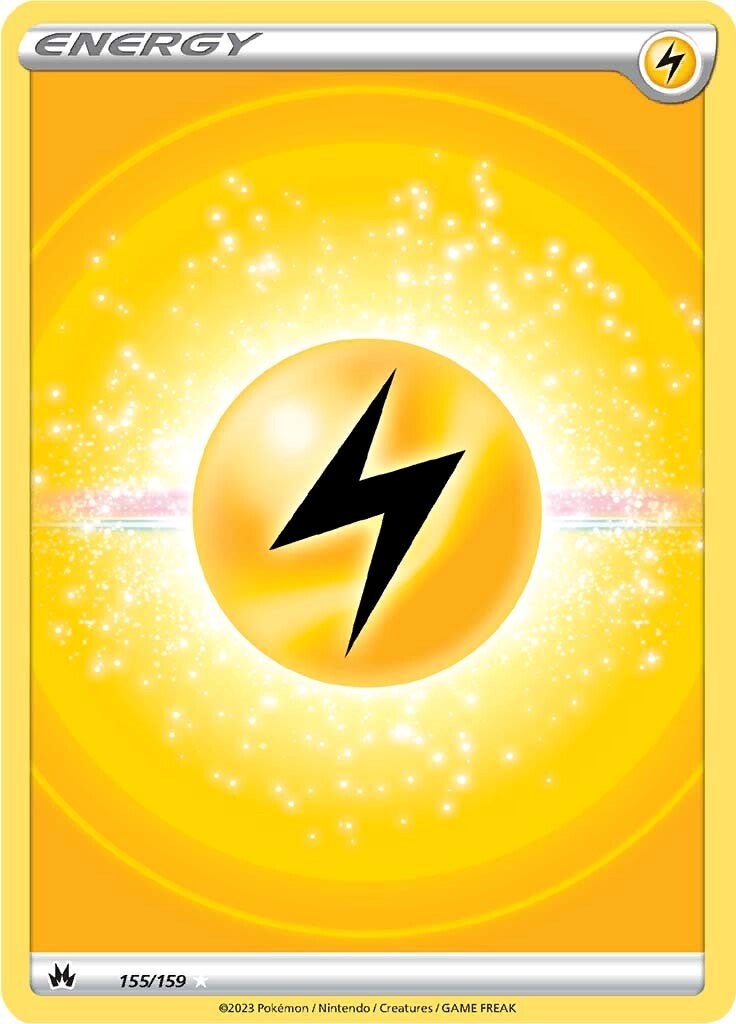 Lightning Energy (155/159) (Texture Full Art) [Sword & Shield: Crown Zenith] | Anubis Games and Hobby
