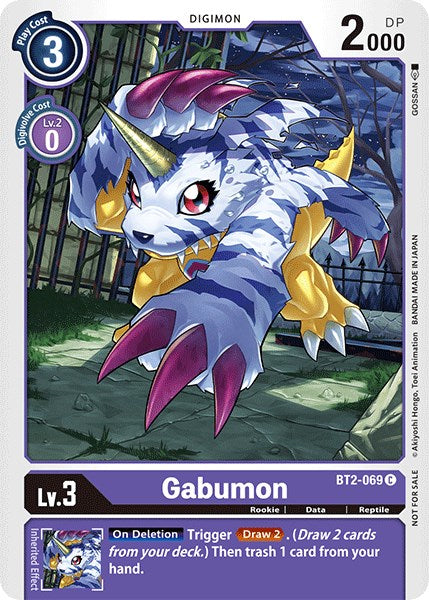 Gabumon [BT2-069] (Official Tournament Pack Vol.3) [Release Special Booster Promos] | Anubis Games and Hobby