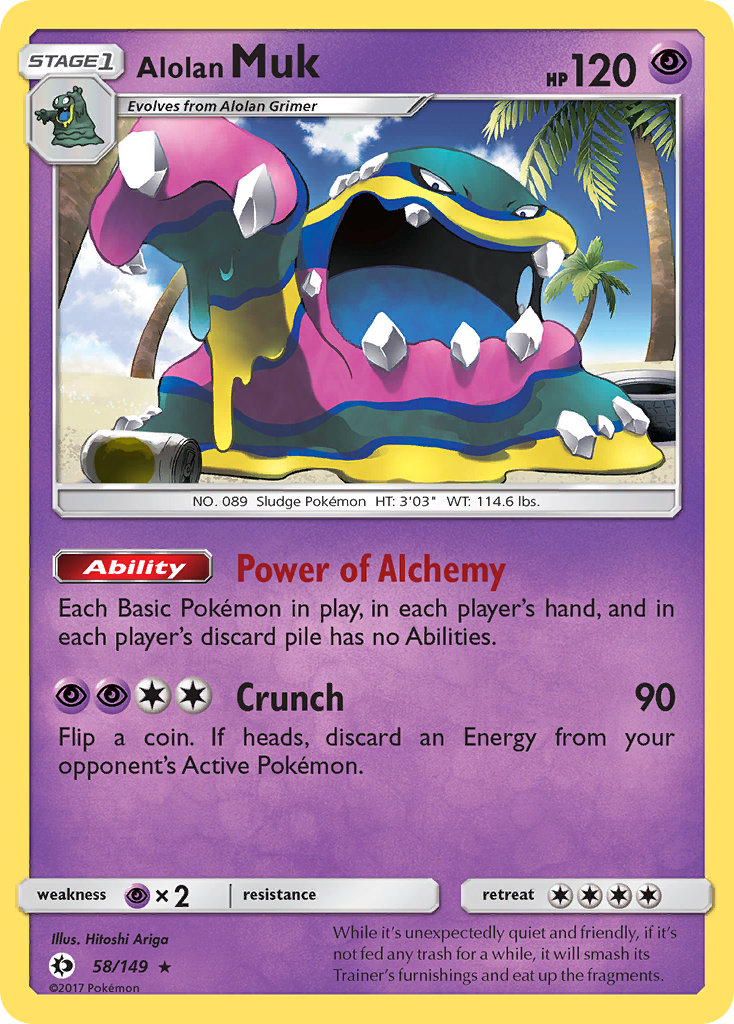 Alolan Muk (58/149) [Sun & Moon: Base Set] | Anubis Games and Hobby