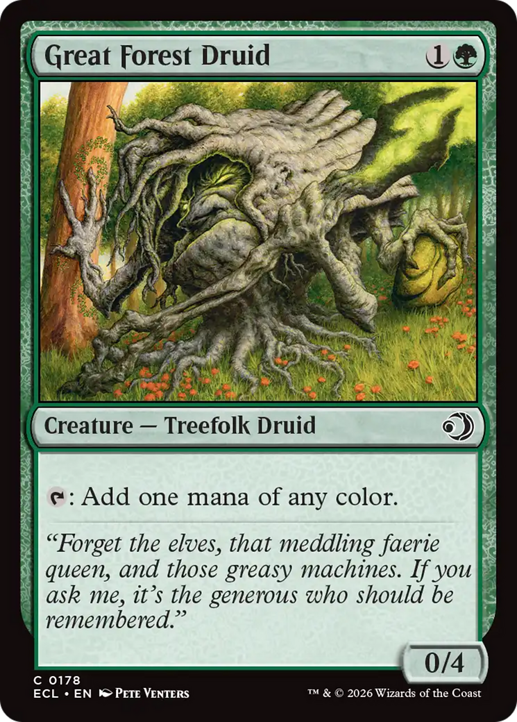 Great Forest Druid [Lorwyn Eclipsed] | Anubis Games and Hobby