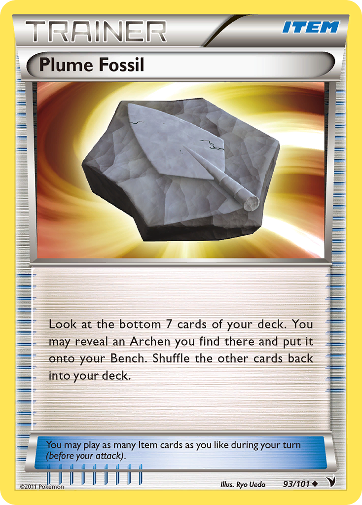 Plume Fossil (93/101) [Black & White: Noble Victories] | Anubis Games and Hobby