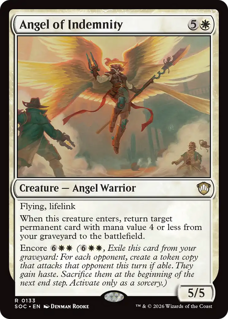 Angel of Indemnity [Secrets of Strixhaven Commander] | Anubis Games and Hobby