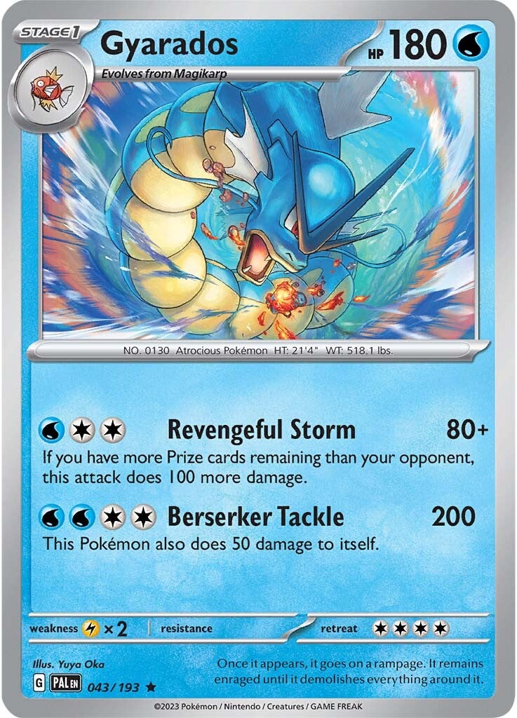 Gyarados (043/193) [Scarlet & Violet: Paldea Evolved] | Anubis Games and Hobby