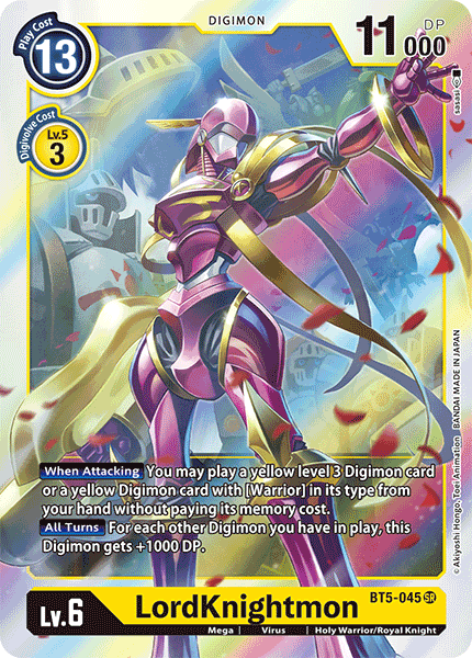 LordKnightmon [BT5-045] [Battle of Omni] | Anubis Games and Hobby