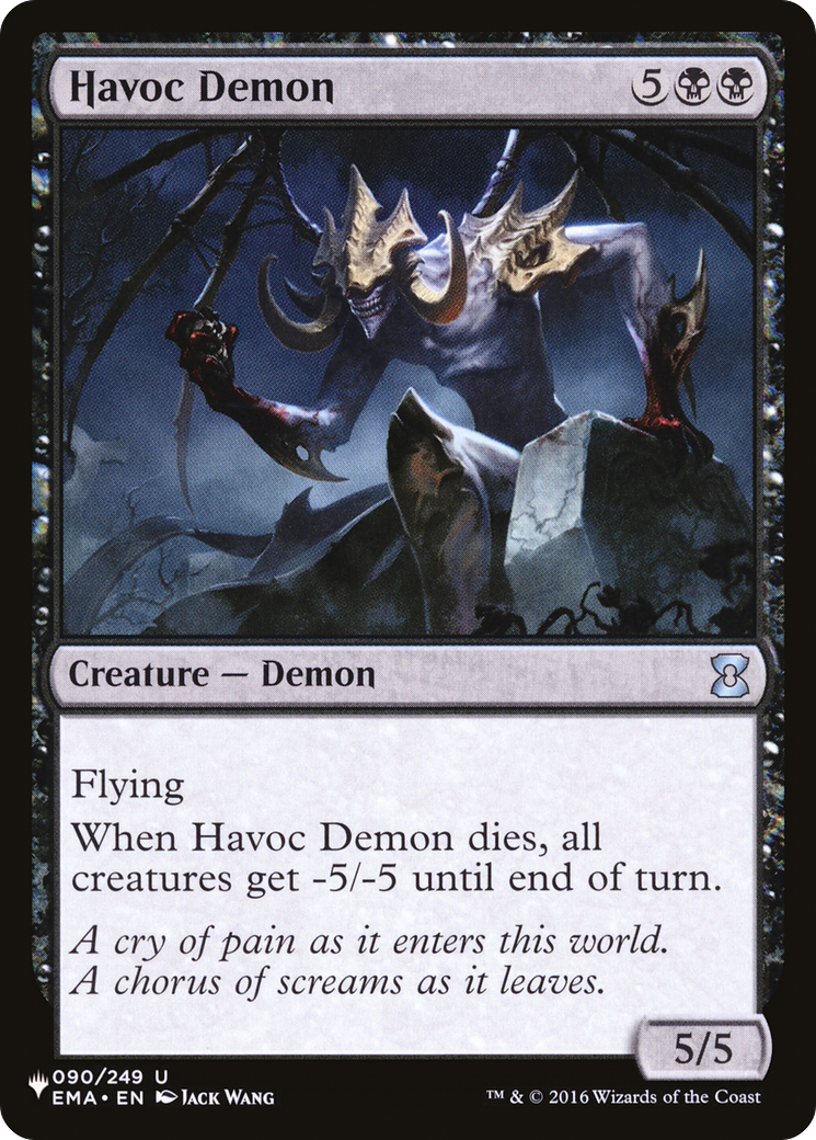 Havoc Demon [The List Reprints] | Anubis Games and Hobby