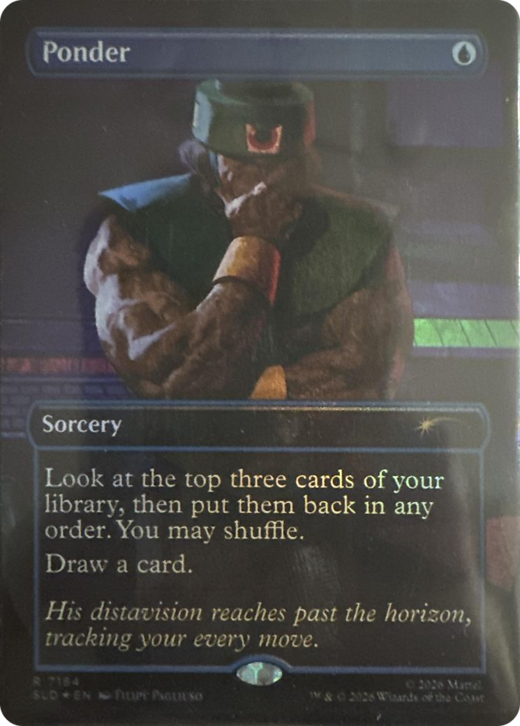 Ponder (7184) [Secret Lair Drop Series] | Anubis Games and Hobby