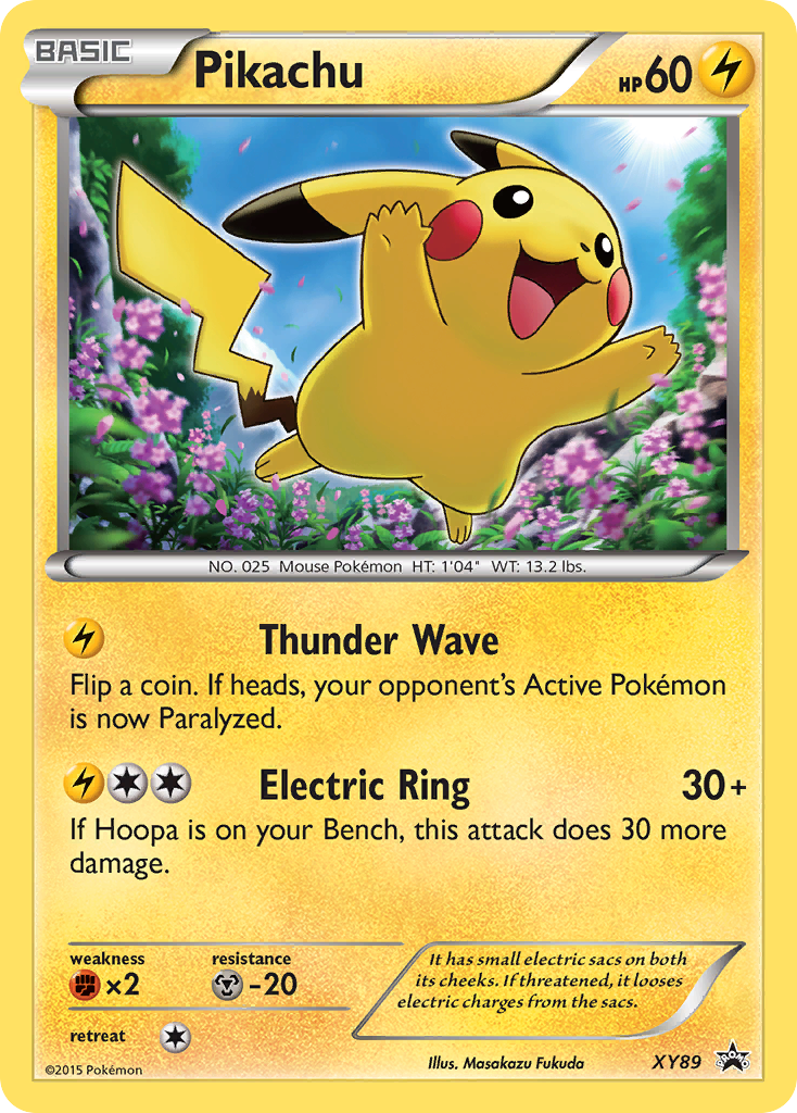 Pikachu (XY89) (Collector Chest) [XY: Black Star Promos] | Anubis Games and Hobby