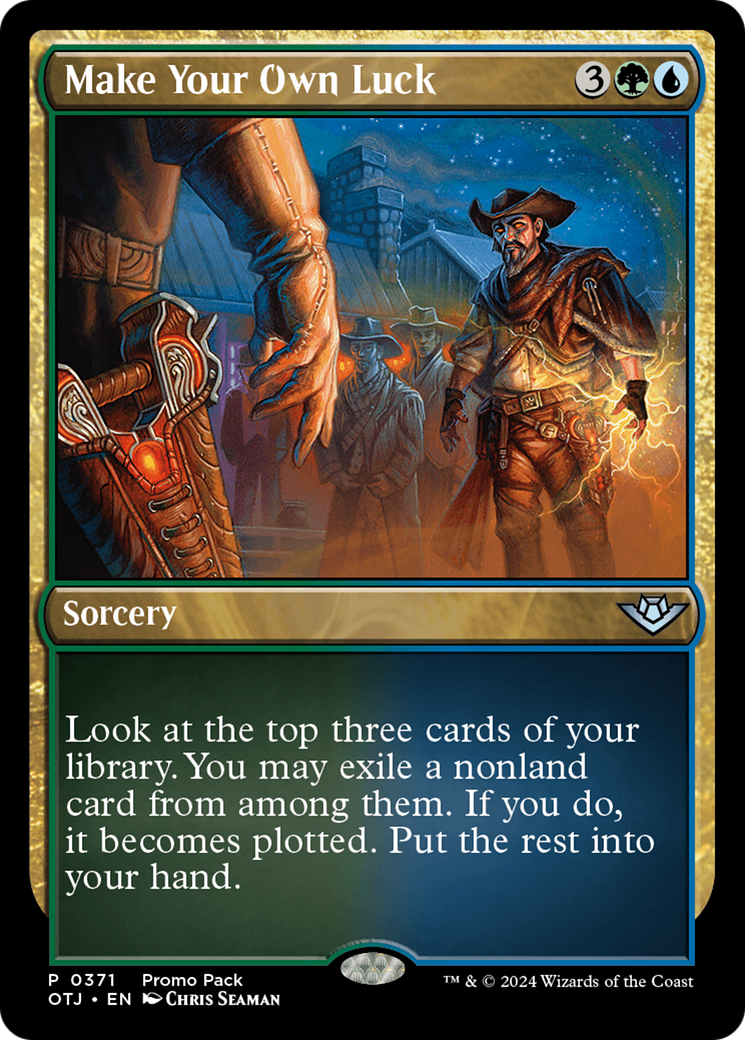 Make Your Own Luck (Promo Pack) [Outlaws of Thunder Junction Promos] | Anubis Games and Hobby