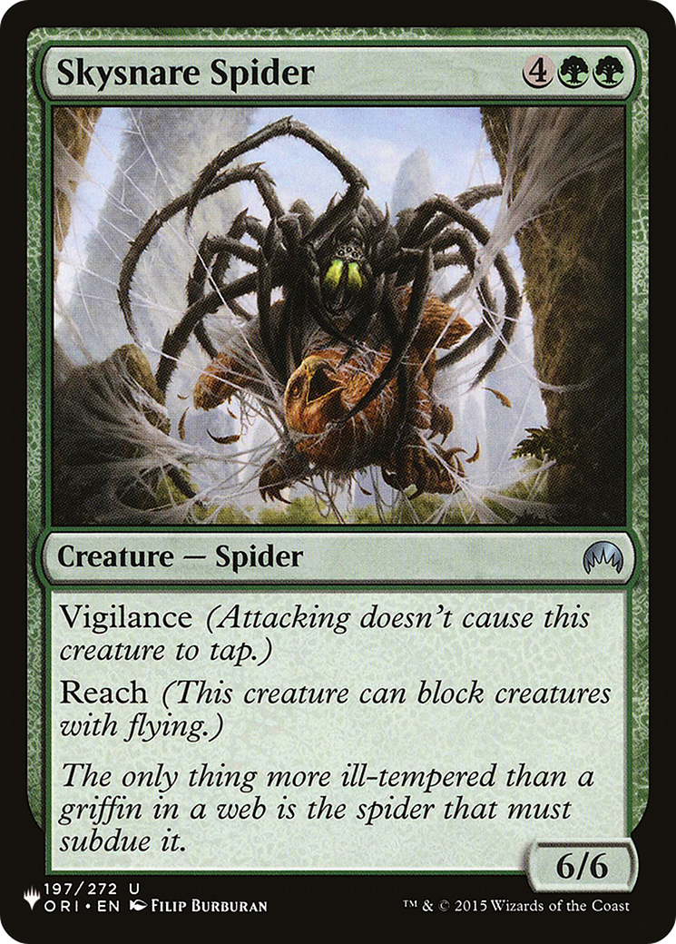 Skysnare Spider [The List] | Anubis Games and Hobby