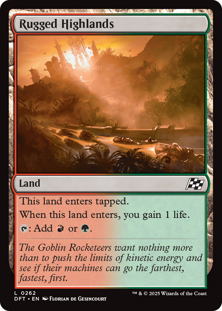 Rugged Highlands [Aetherdrift] | Anubis Games and Hobby