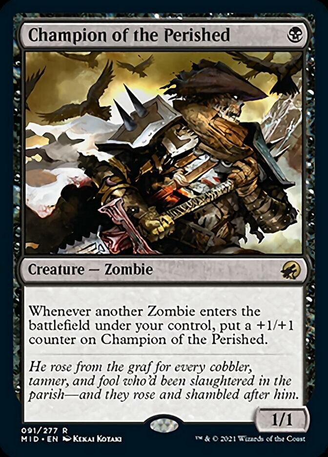 Champion of the Perished [Innistrad: Midnight Hunt] | Anubis Games and Hobby
