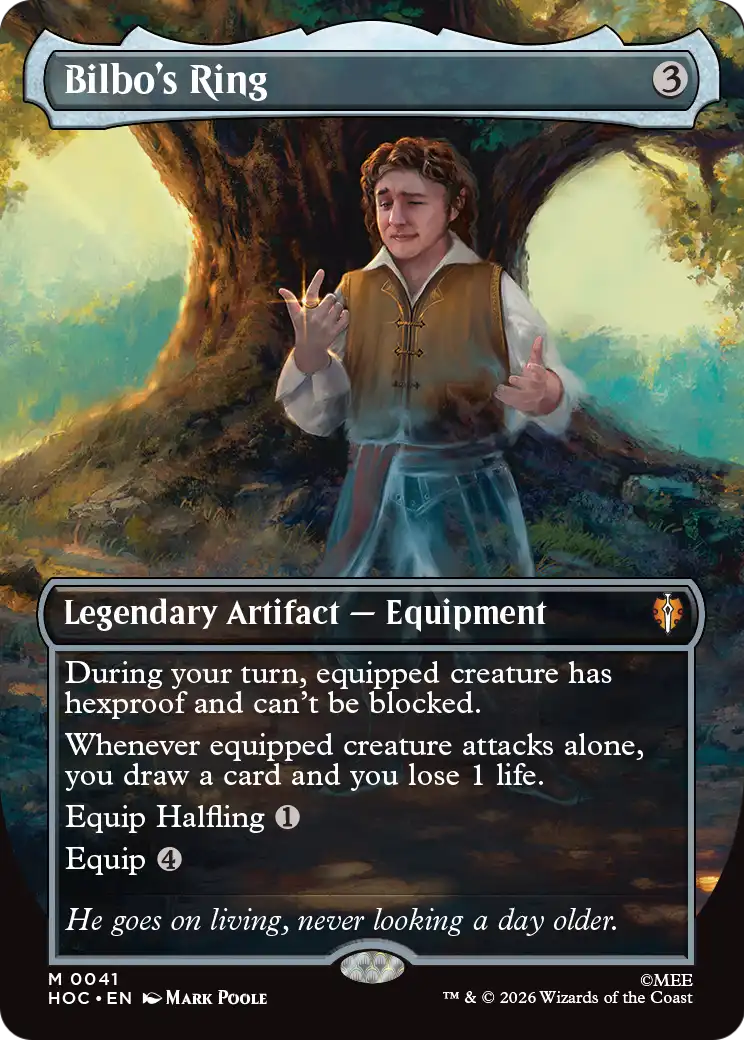 Bilbo's Ring (Borderless) [The Hobbit: Eternal-Legal] | Anubis Games and Hobby