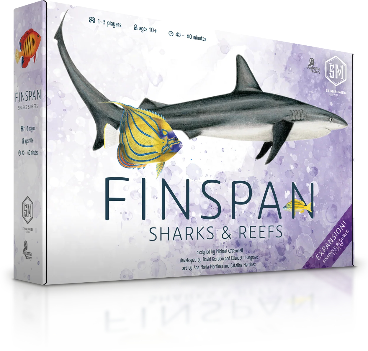 Finspan Sharks & Reefs Expansion | Anubis Games and Hobby