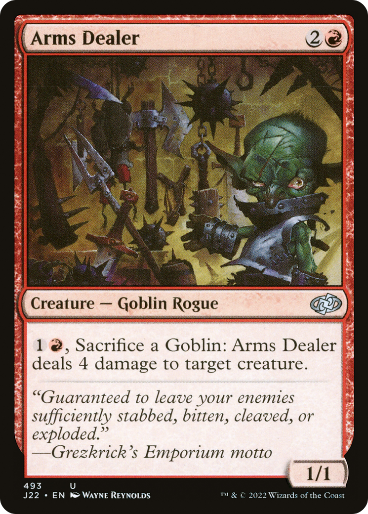 Arms Dealer [Jumpstart 2022] | Anubis Games and Hobby