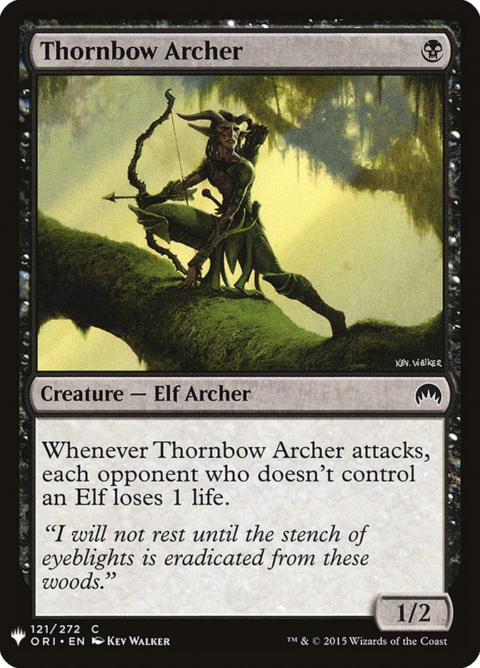 Thornbow Archer [Mystery Booster] | Anubis Games and Hobby