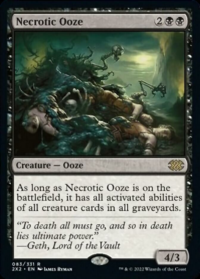 Necrotic Ooze [Double Masters 2022] | Anubis Games and Hobby