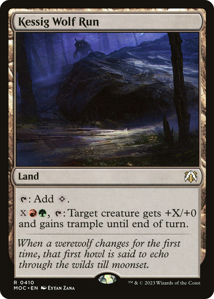 Kessig Wolf Run [March of the Machine Commander] | Anubis Games and Hobby