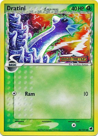 Dratini (46/101) (Delta Species) (Stamped) [EX: Dragon Frontiers] | Anubis Games and Hobby