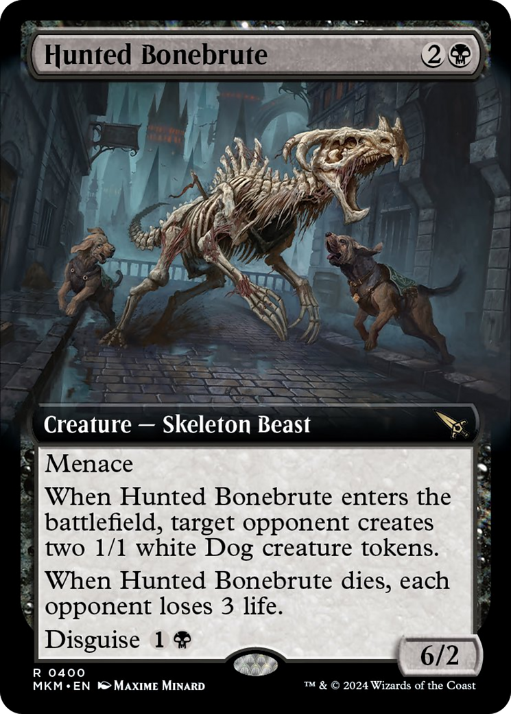 Hunted Bonebrute (Extended Art) [Murders at Karlov Manor] | Anubis Games and Hobby