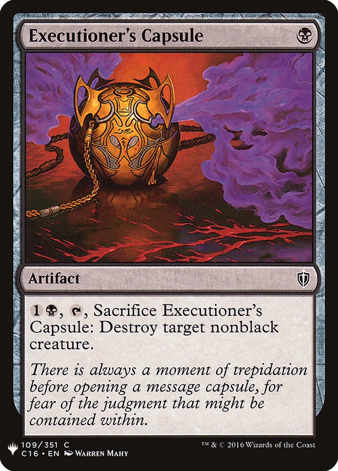 Executioner's Capsule [Mystery Booster] | Anubis Games and Hobby