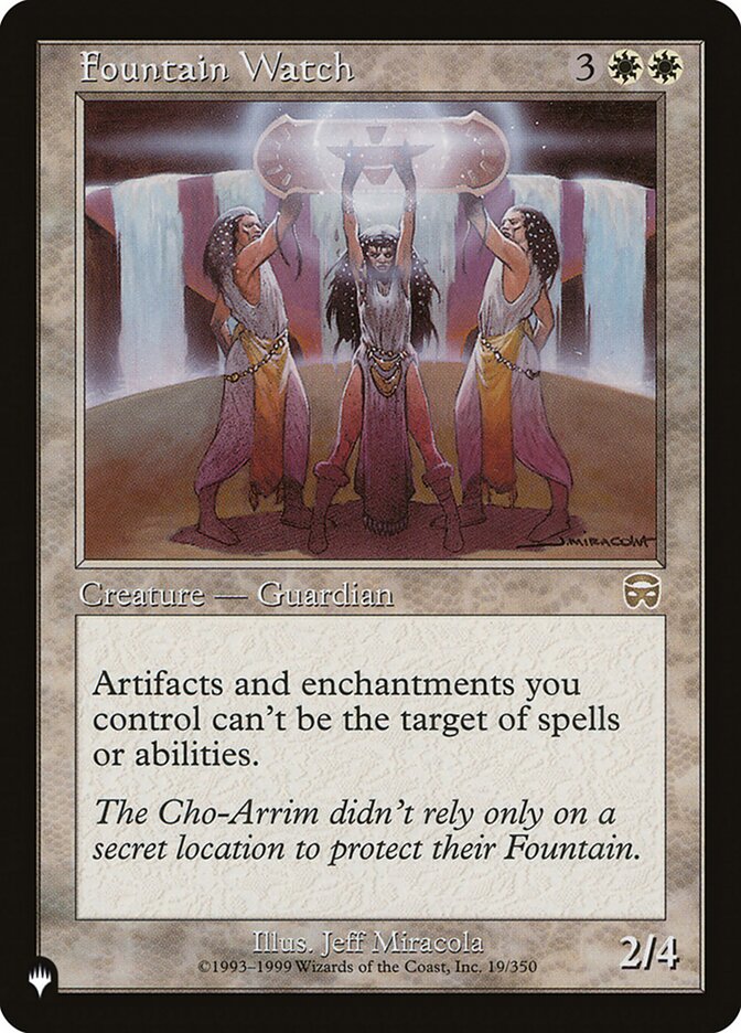 Fountain Watch [The List] | Anubis Games and Hobby