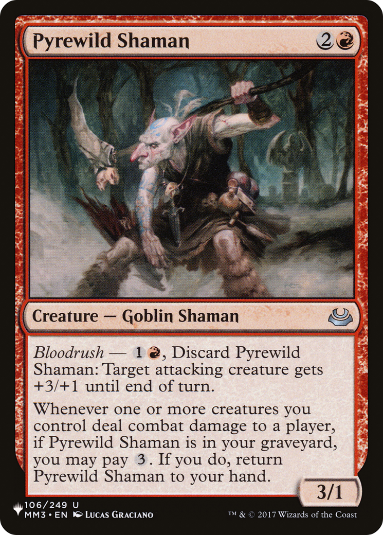 Pyrewild Shaman [The List Reprints] | Anubis Games and Hobby