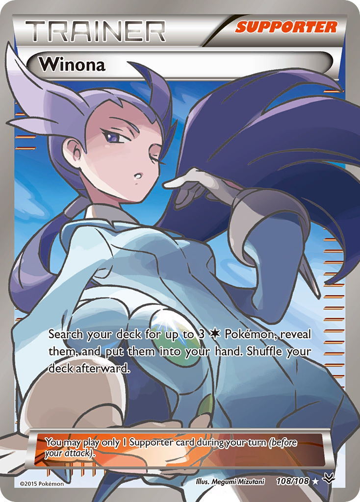 Winona (108/108) [XY: Roaring Skies] | Anubis Games and Hobby