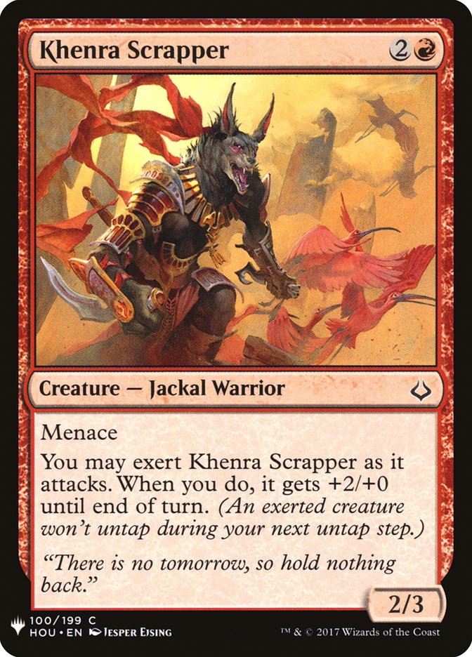 Khenra Scrapper [Mystery Booster] | Anubis Games and Hobby