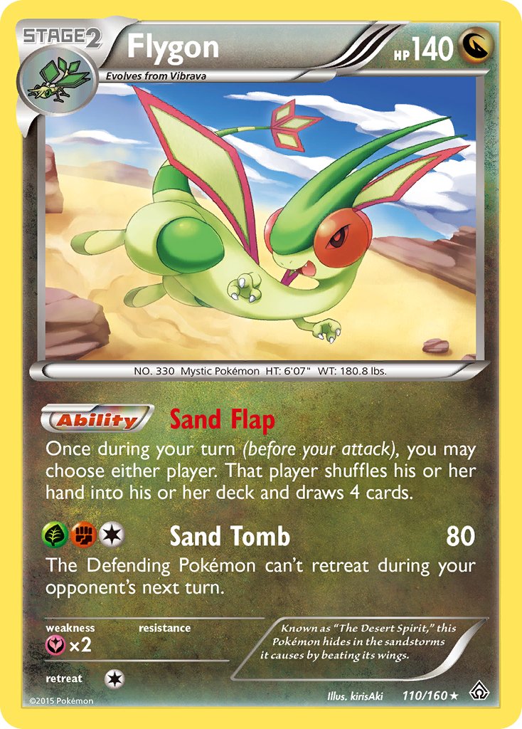 Flygon (110/160) (Cosmos Holo) (Blister Exclusive) [XY: Primal Clash] | Anubis Games and Hobby