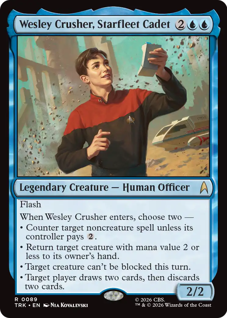 Wesley Crusher, Starfleet Cadet [Star Trek] | Anubis Games and Hobby