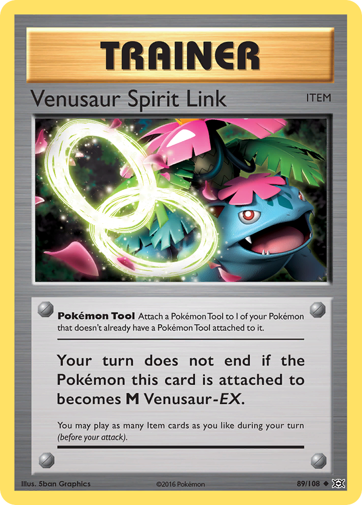 Venusaur Spirit Link (89/108) [XY: Evolutions] | Anubis Games and Hobby